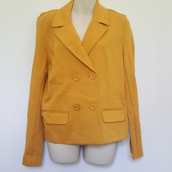 Mustard Yellow Blazer - Picture 1 of 6